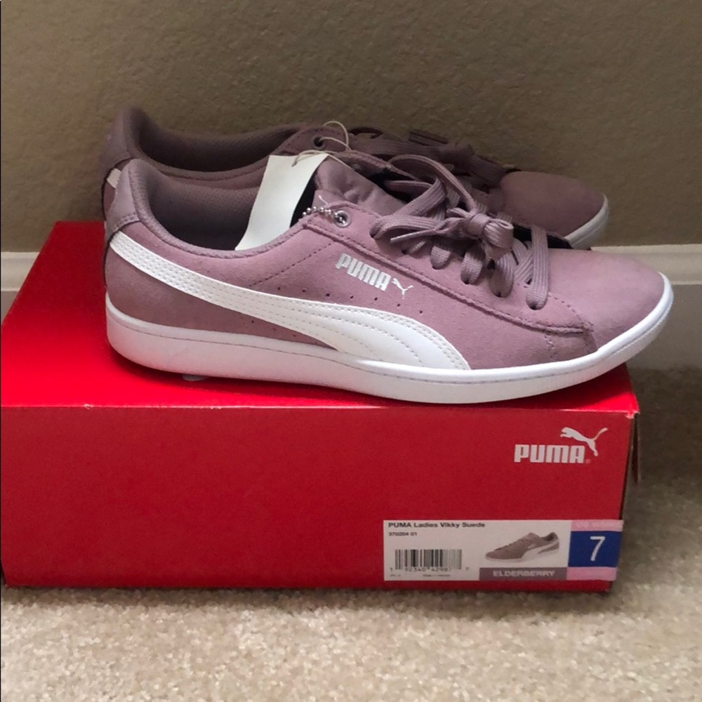 Puma Ladies Vikky Suede